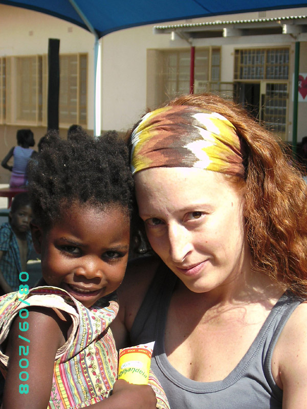 Stefanie in Namibia